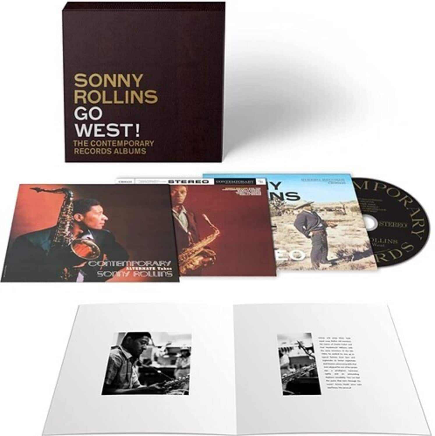 Sonny Rollins - Go West!: The Contemporary Records Albums   - COMPACT DISCS [CD] price history on PriceWatchPro