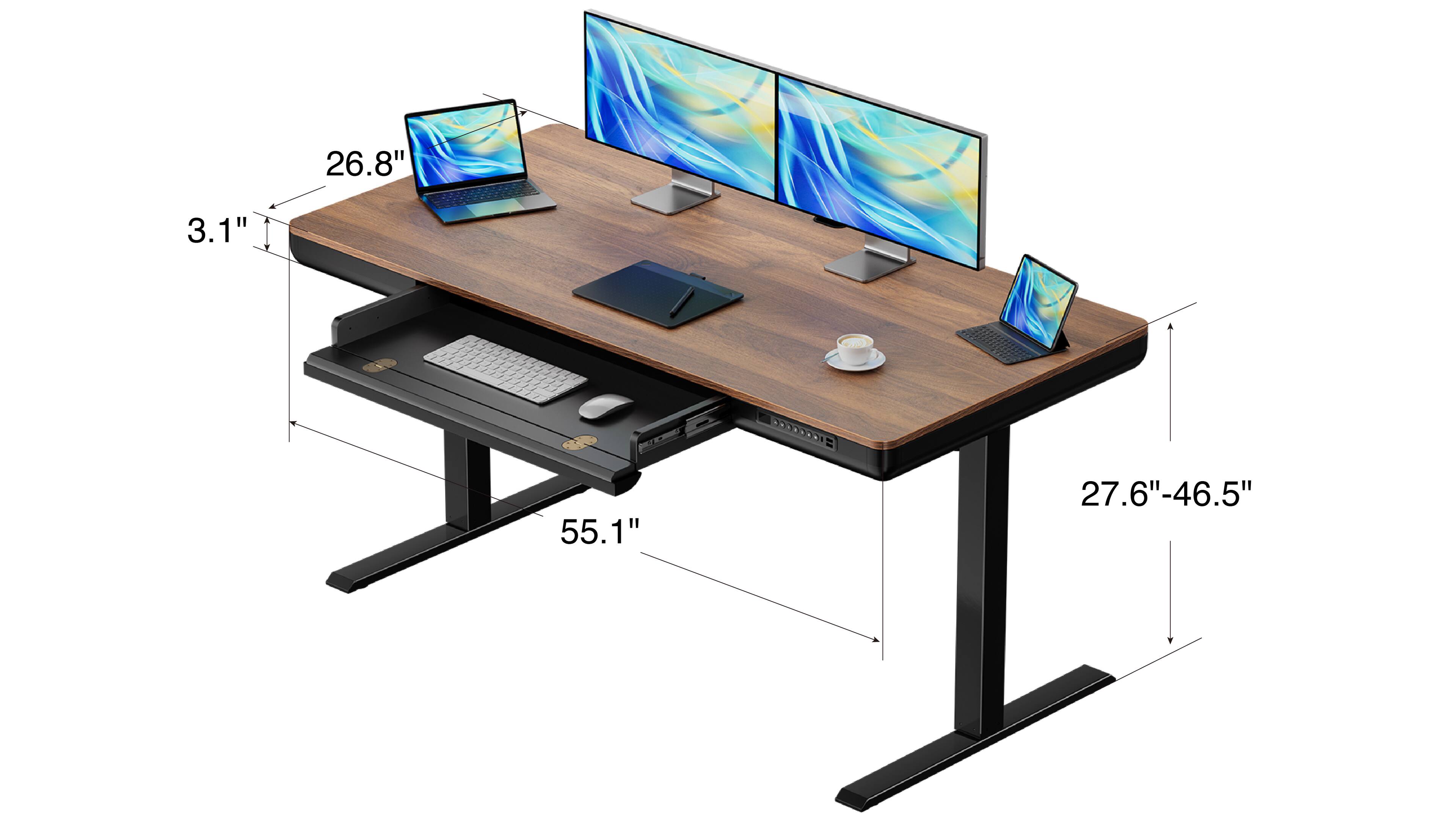 26.8"  
3.1"  
55.1"  
27.6"-46.5"