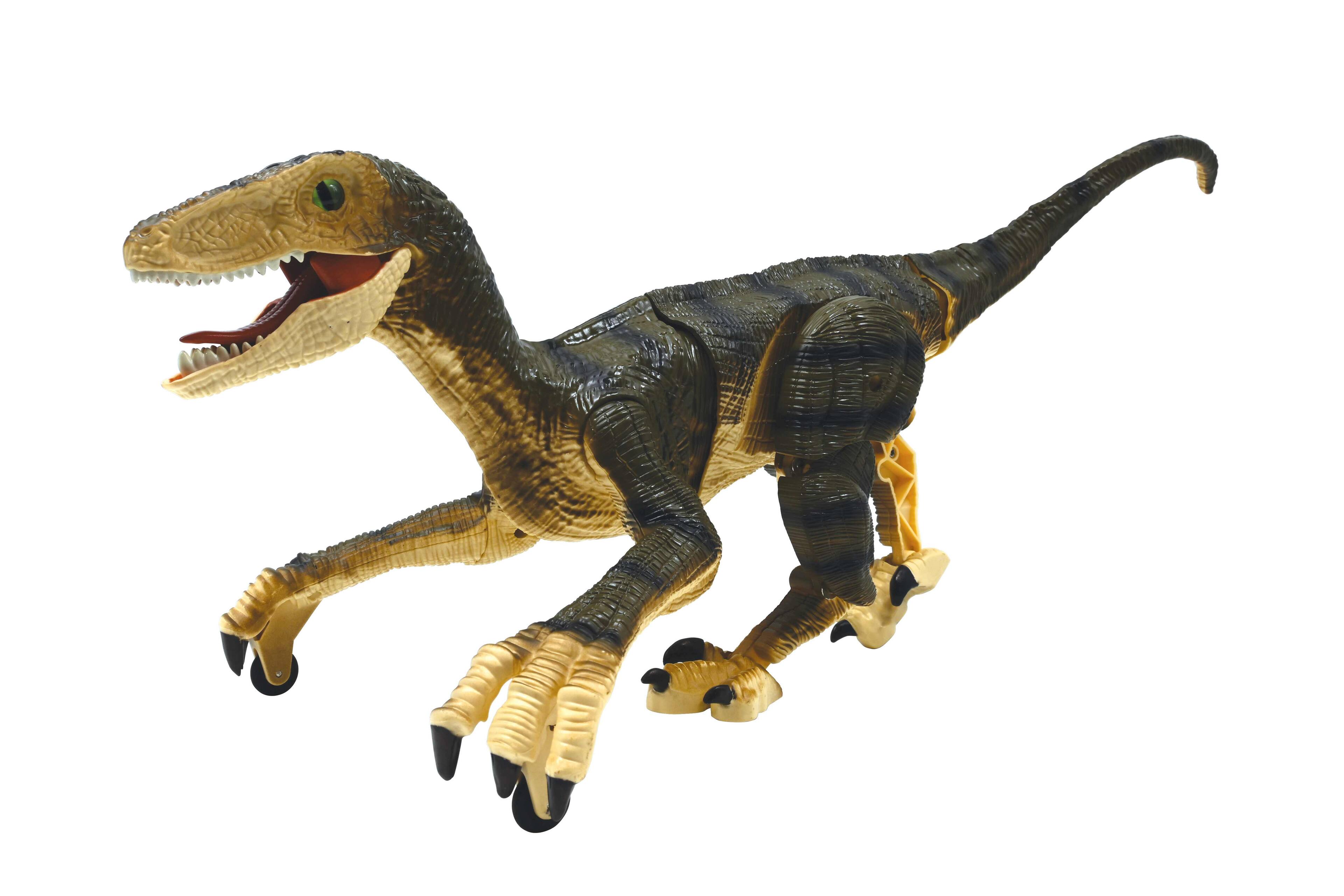 Alt View 3. Lexibook - RC Velociraptor Dinosaur with Realistic Sound Effects.