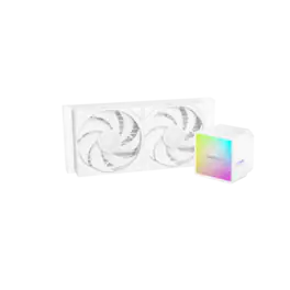 Sudokoo - Nexaura 240 240mm Silent AIO Liquid CPU Cooler - WHite