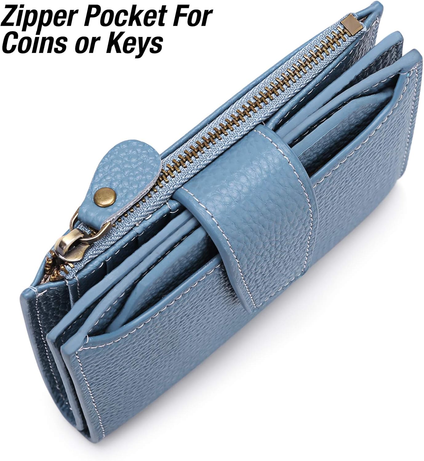 Zipper Pocket For Coins or Keys