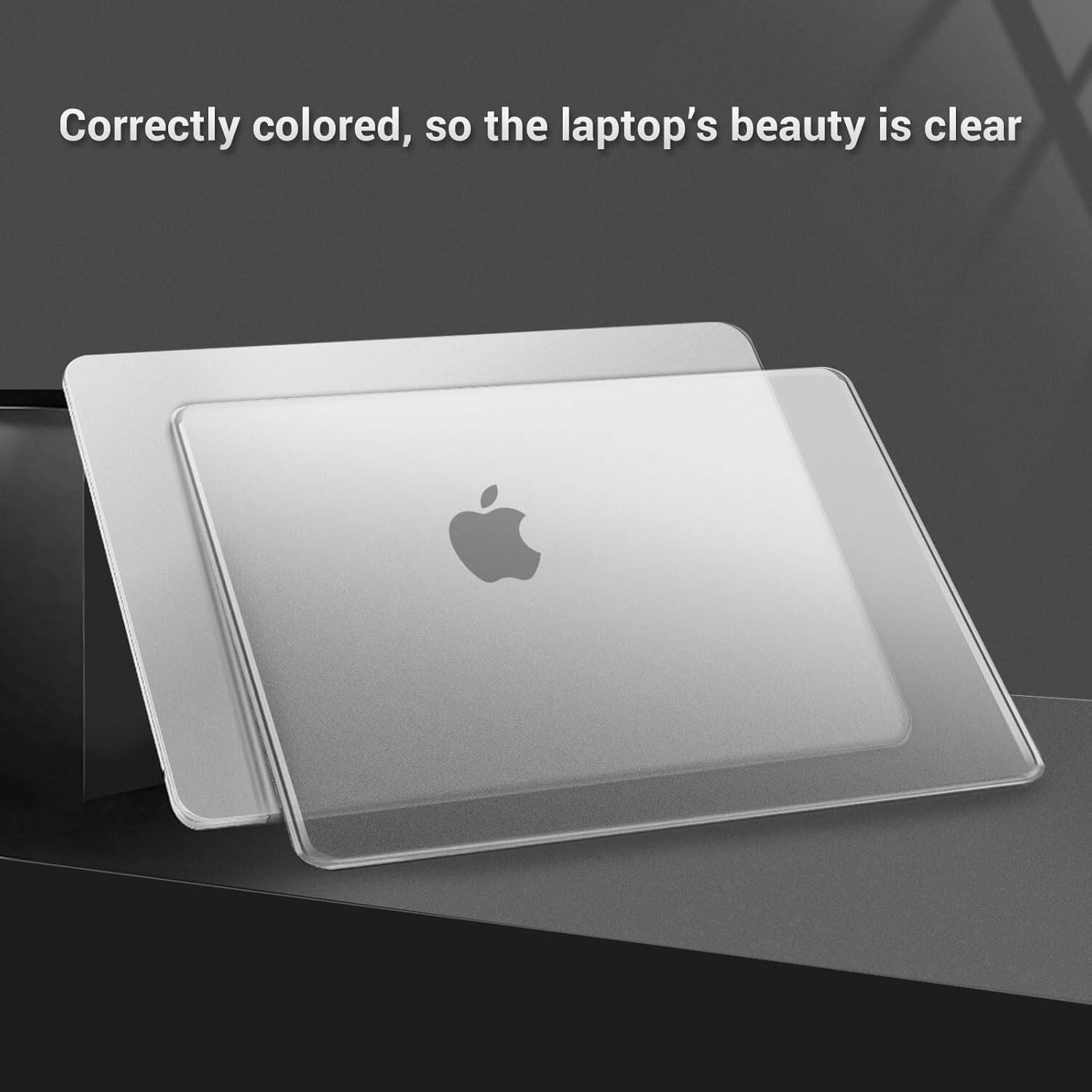 Correctly colored, so the laptop's beauty is clear