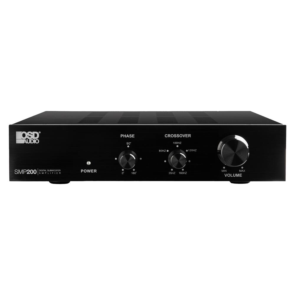 OSD Audio SMP200 200W Mono Class D Subwoofer Amplifier with Auto ...