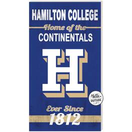 Jardine - Hamilton Continentals 11'' x 20'' Home Of The Sign - Blue