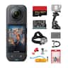 Bundle - Insta360 - X5 8K 360 Waterproof Action Camera | 1/1.28" Sensors, Replaceable Lenses, PureVideo AI + More