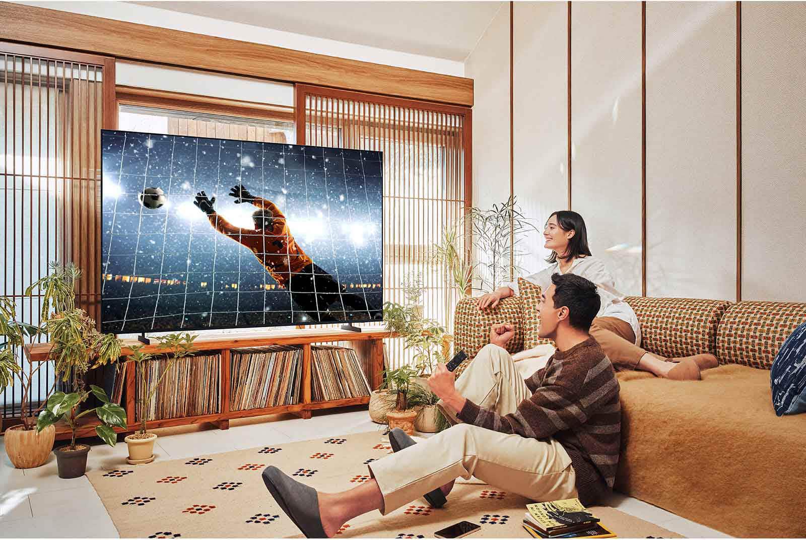 Alt View 21. Samsung - 50” Class U8000F Series Crystal UHD 4K Smart Tizen TV (2025) - Black.