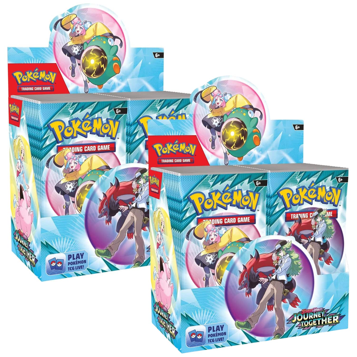 Pokémon - Pokemon Scarlet & Violet Journey Together Booster Display (2-Pack) price history on PriceWatchPro