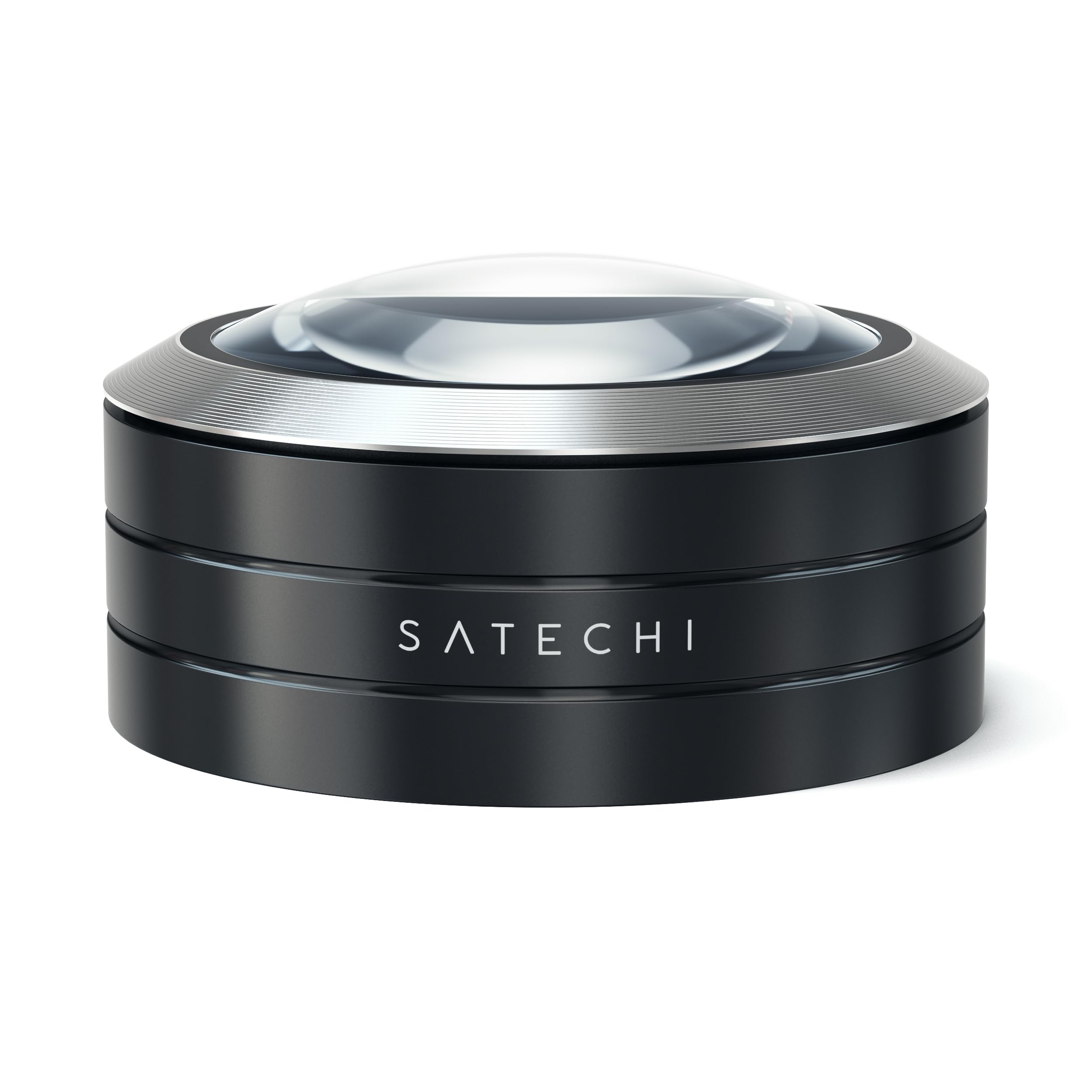 Angle. Satechi - ReadMate LED Desktop Magnifier - Black.