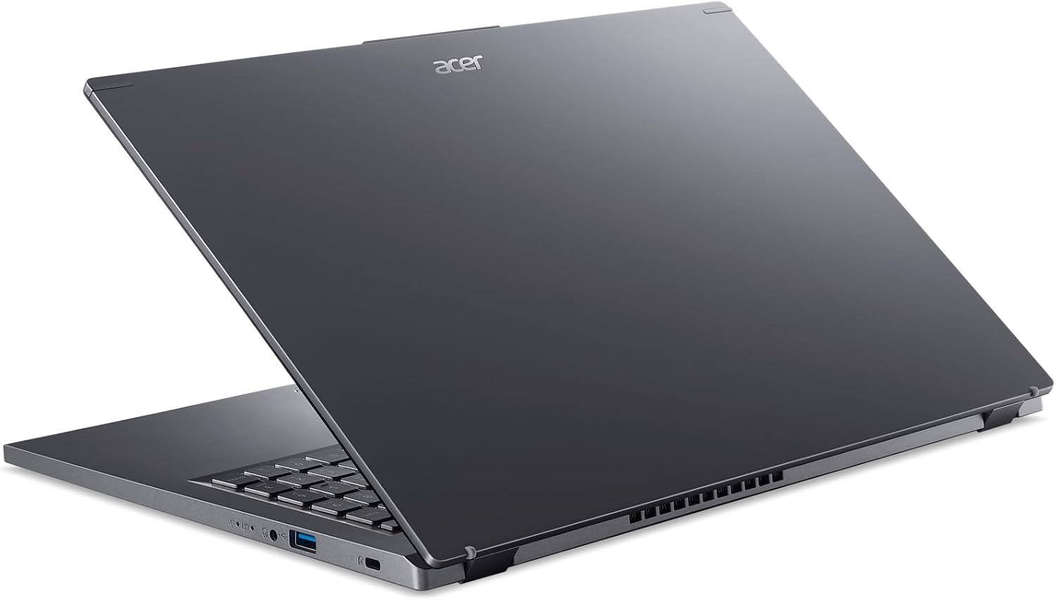 Alt View 1. Acer - Acer 15.6" Aspire 15 A15-51M Intel Core i5 120U 16GB RAM 512GB SSD Full HD IPS Windows 11 Iron A15-51M-59QV.