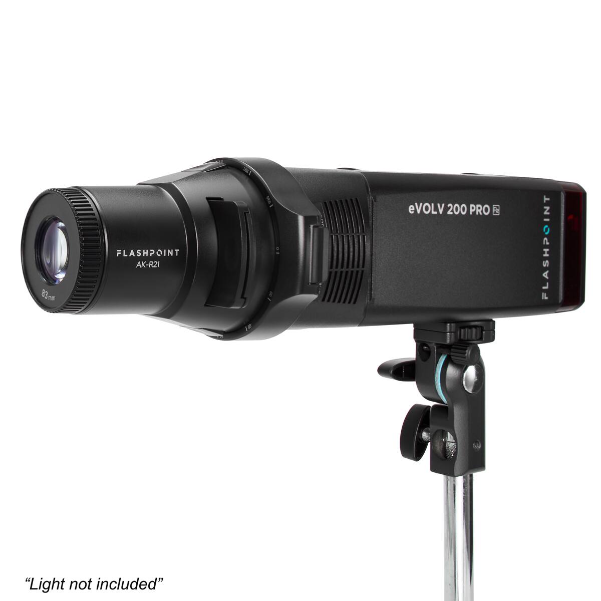 83 FLASHPOINT AK-R21 eVOLV 200 PRO  
FLASHPOINT  
"Light not included"
