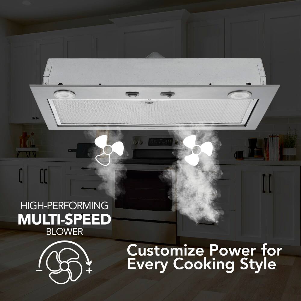High-Performing Multi-Speed Blower Customize Power for Every Cooking Style