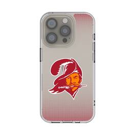 Keyscaper - NFL - Tampa Bay Buccaneers Linen Logo iPhone Clear Case - 14 - Multicolor