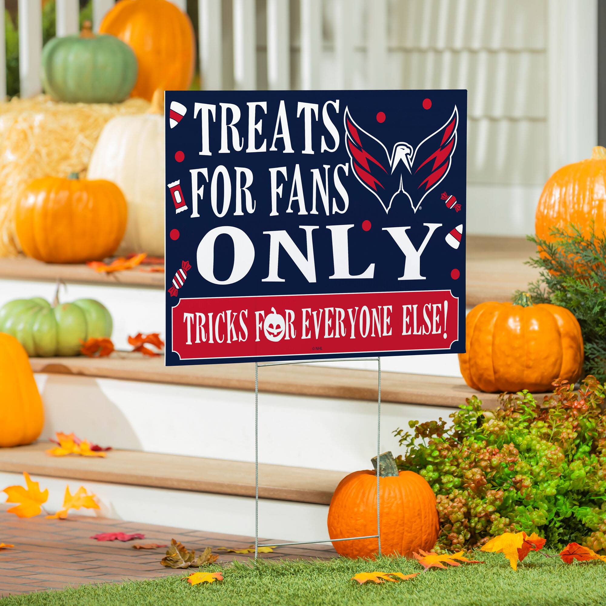 TREATS FOR FANS ONLY  
TRICKS FOR EVERYONE ELSE!