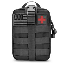XGear Tactical - Small Tactical First Aid Bag IFAK Pouch - Black