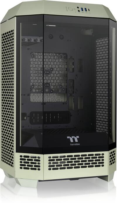 Thermaltake The Tower 300 Micro ATX PC Case Matcha Green CA-1Y4 Thermaltake The Tower 300 Micro ATX PC Case Matcha Green CA-1Y4