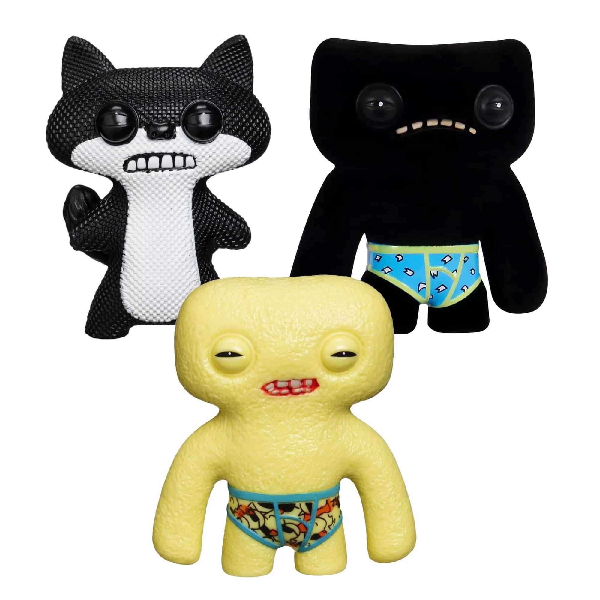 ZURU - Fuggler 2.5 Inch Figure 3-Pack | Black/White, Yellow, Black - Multi-Colored