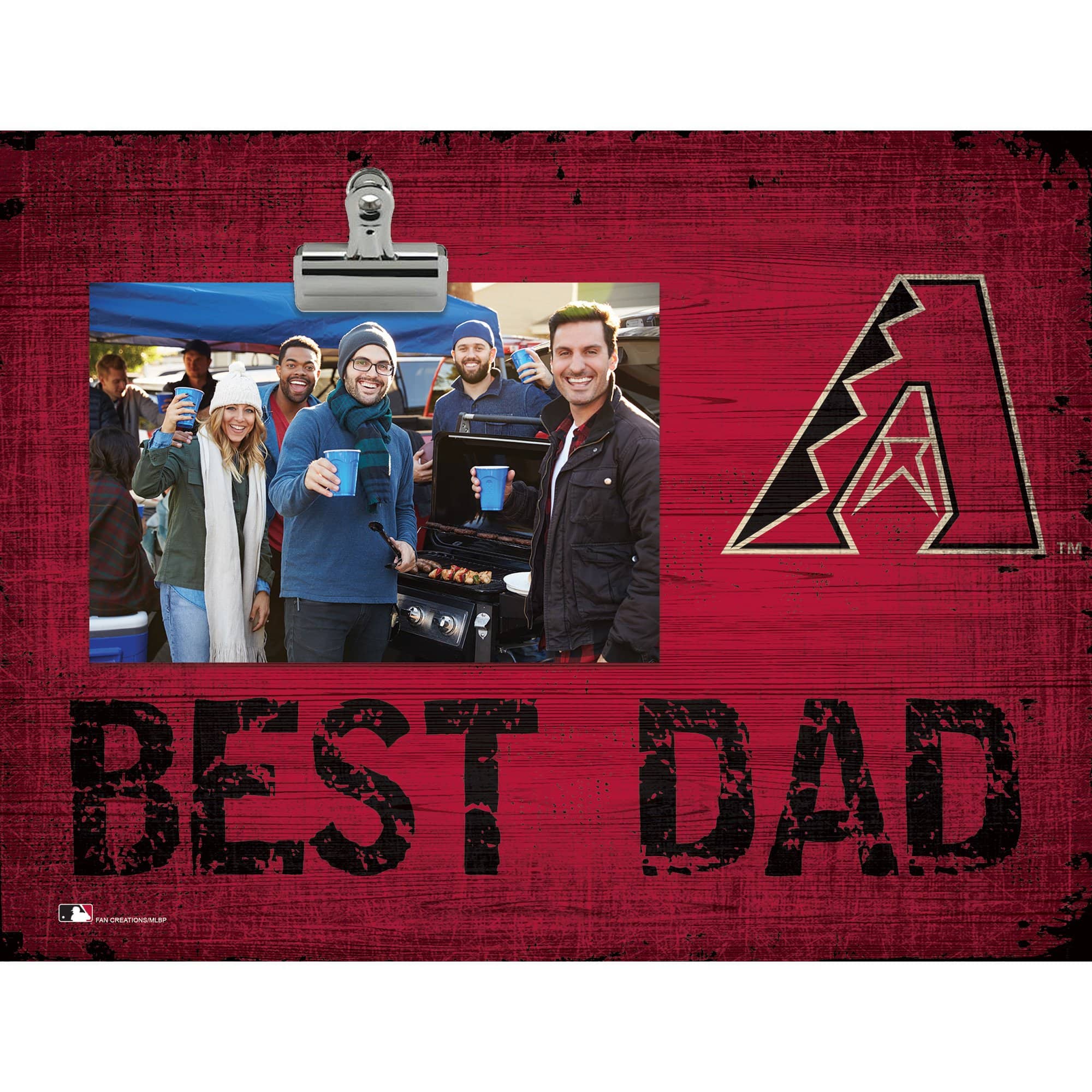 Fan Creations - Arizona Diamondbacks 8'' x 10.5'' Best Dad Clip Frame - Multicolor price history on PriceWatchPro