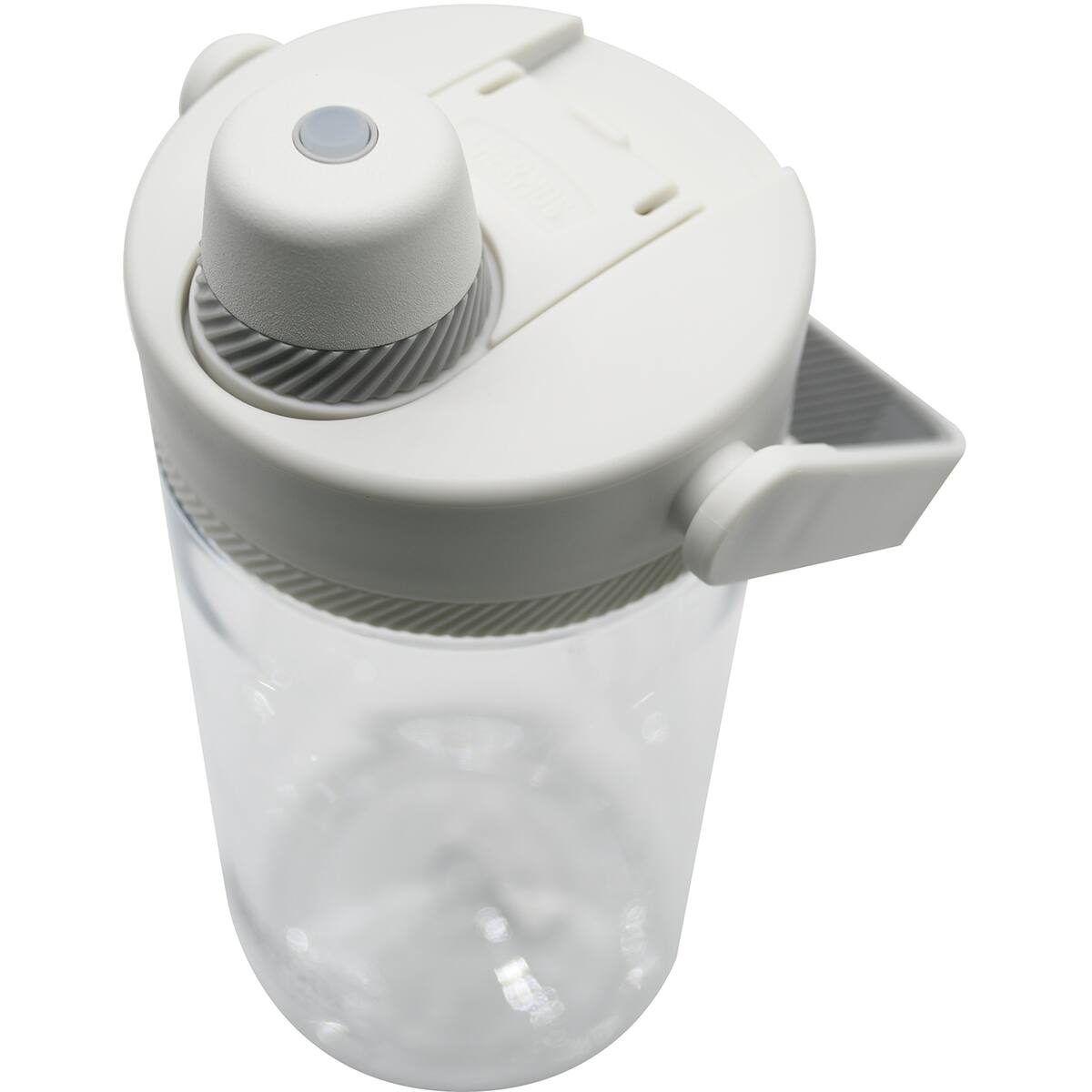 Alt View 4. Thermos - Thermos 40 oz. Alta Hard Plastic Hydration Bottle w/ Spout - Sleet White - White.