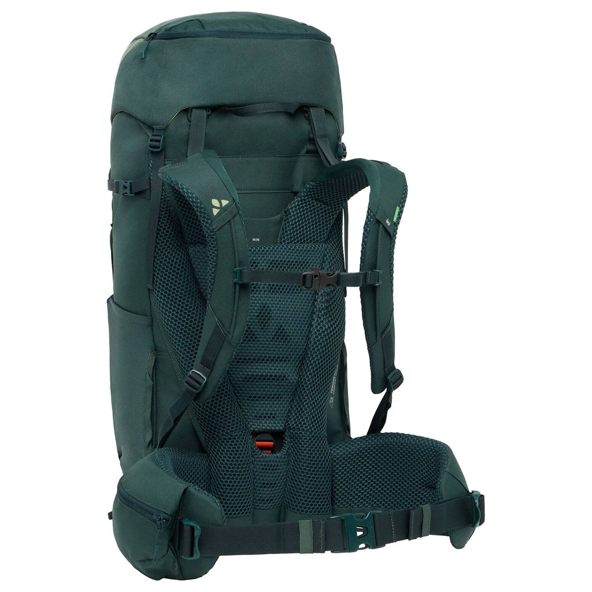 Alt View 1. VAUDE - Vaude Asymmetric 42+8 Trekking Backpack - Agave - Agave.