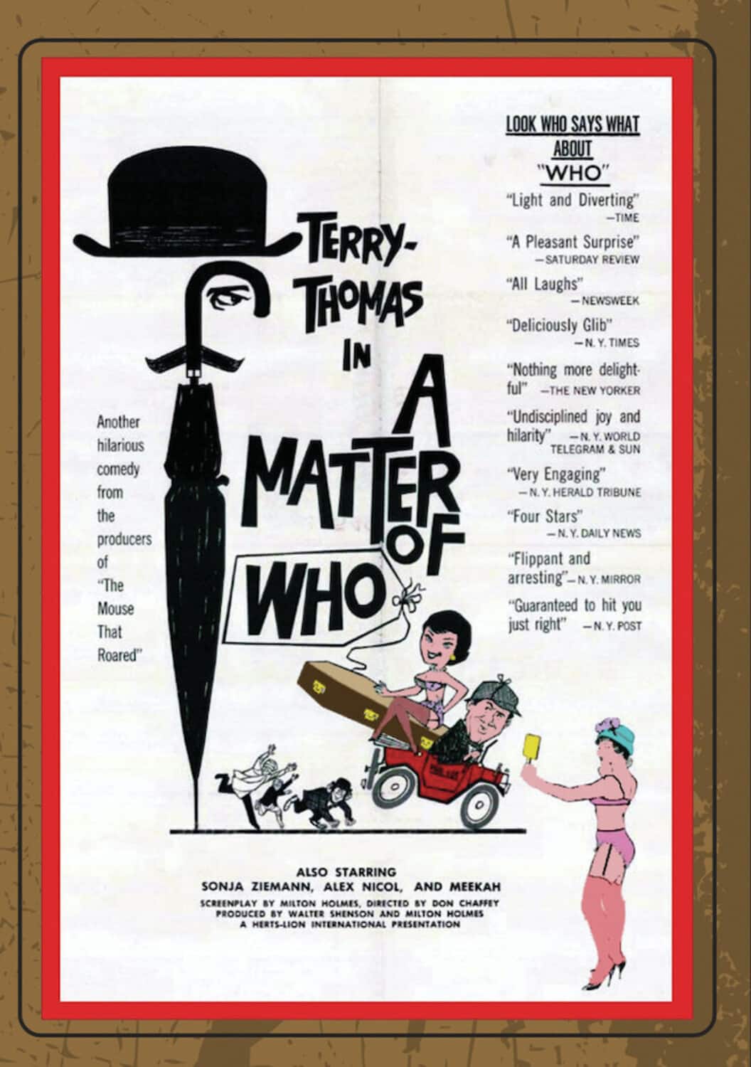 A Matter of WHO  - DVD