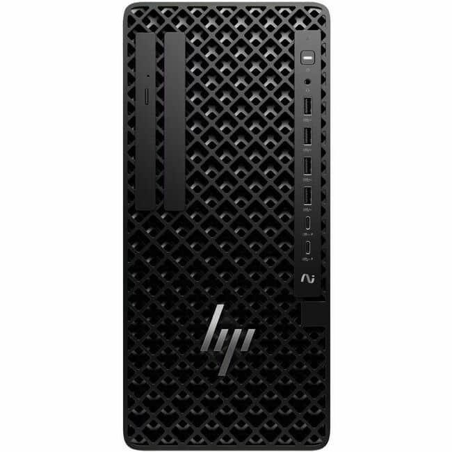 HP - Z1 G1i Desktop Computer - Intel Core Ultra 5 235 - 16 GB - 512 GB SSD - Tower - Intel Q870 Chip - Windows 11 - Black