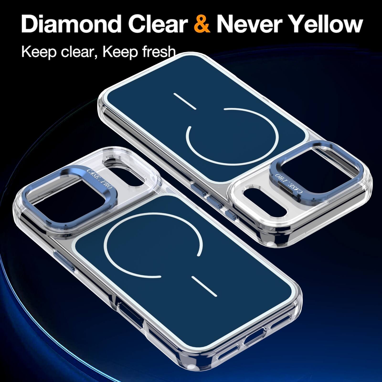 Diamond Clear & Never Yellow  
Keep clear, Keep fresh  
CASA PRO Oud CASE