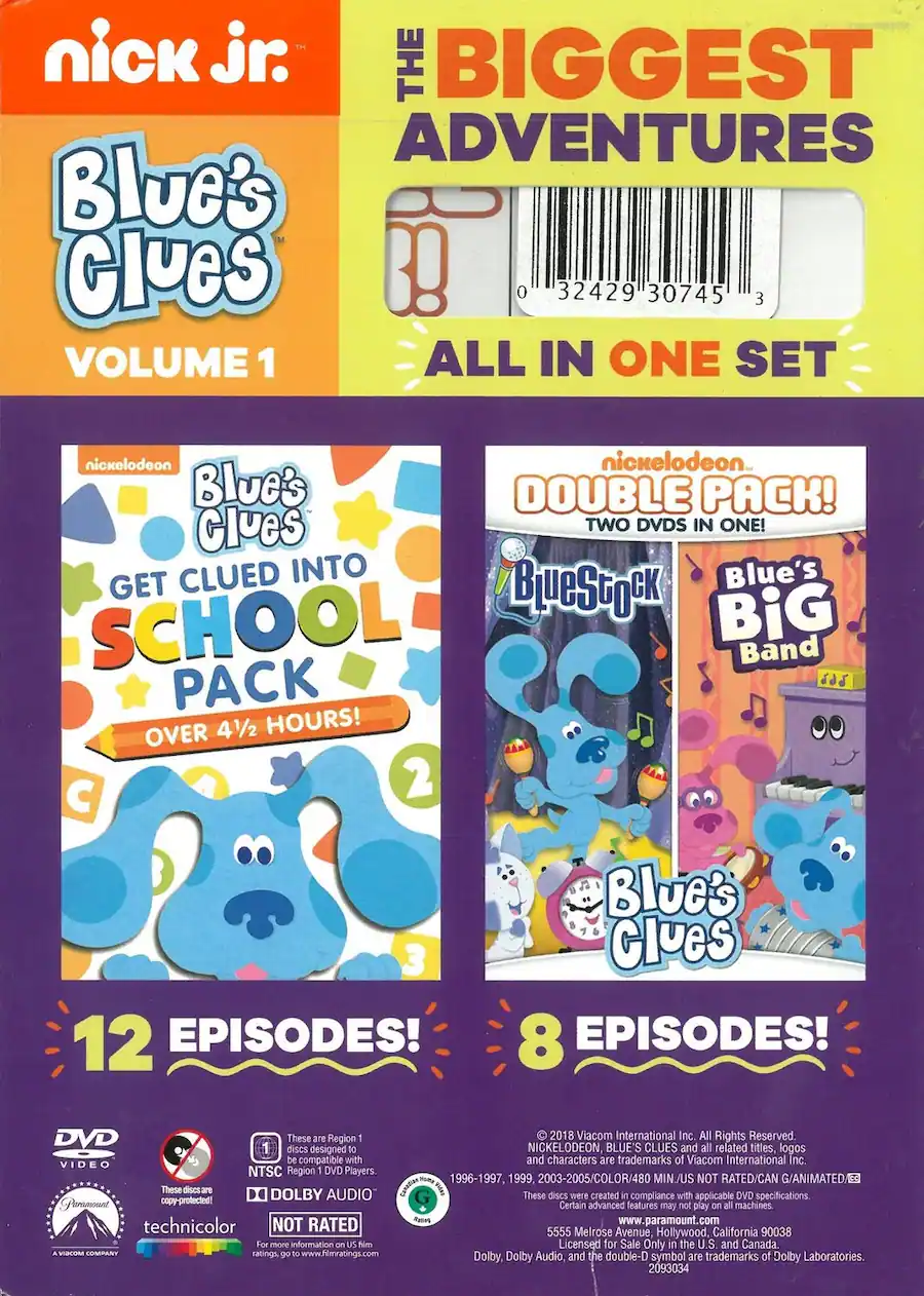 Blue's Clues Collection DVD Best Buy