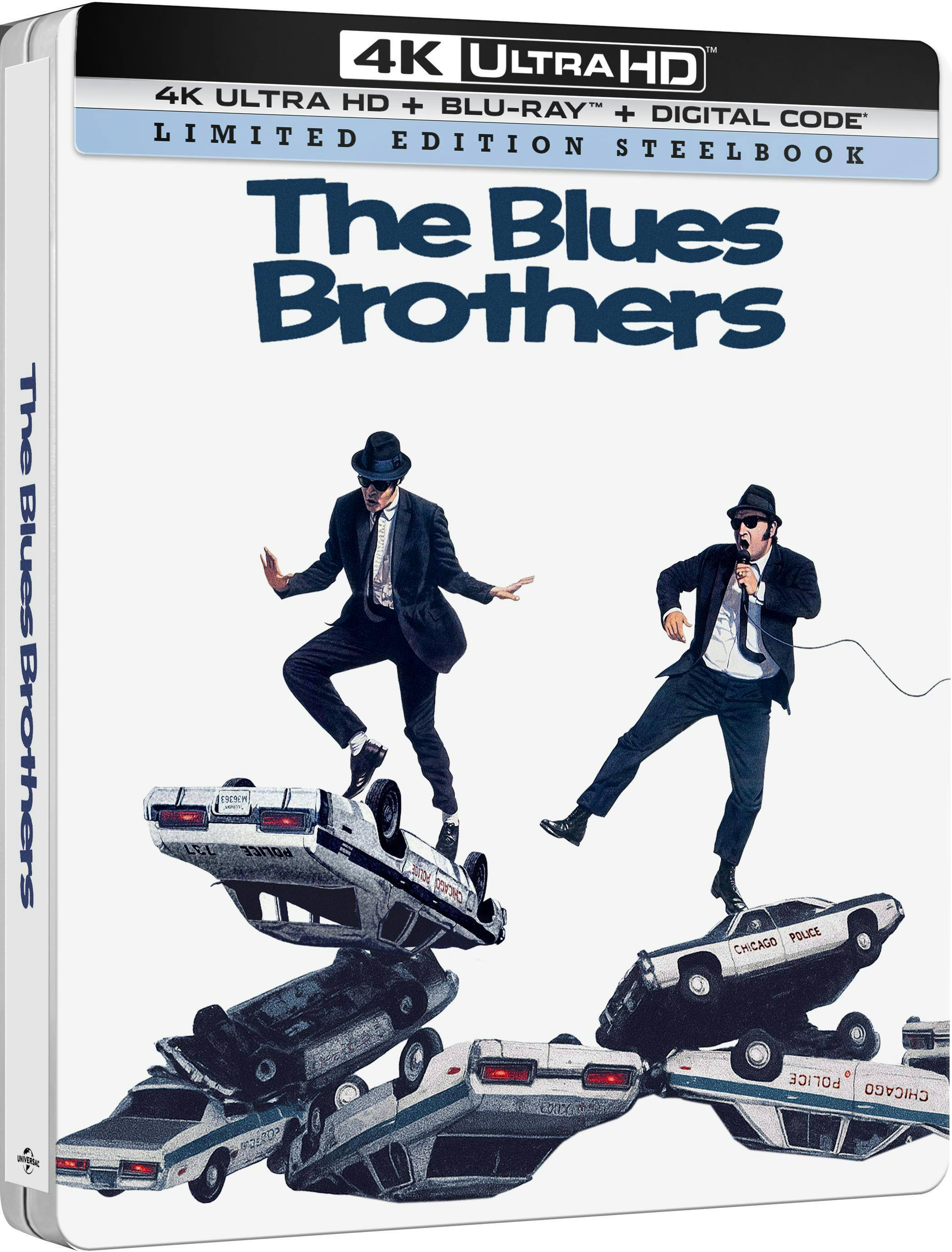 The Blues Brothers (45th Anniversary) (Steelbook) 4K Blu Ray [4K