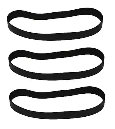 Front. Hoover - Vacuum Belts (3 Pack) Part #AH20065.