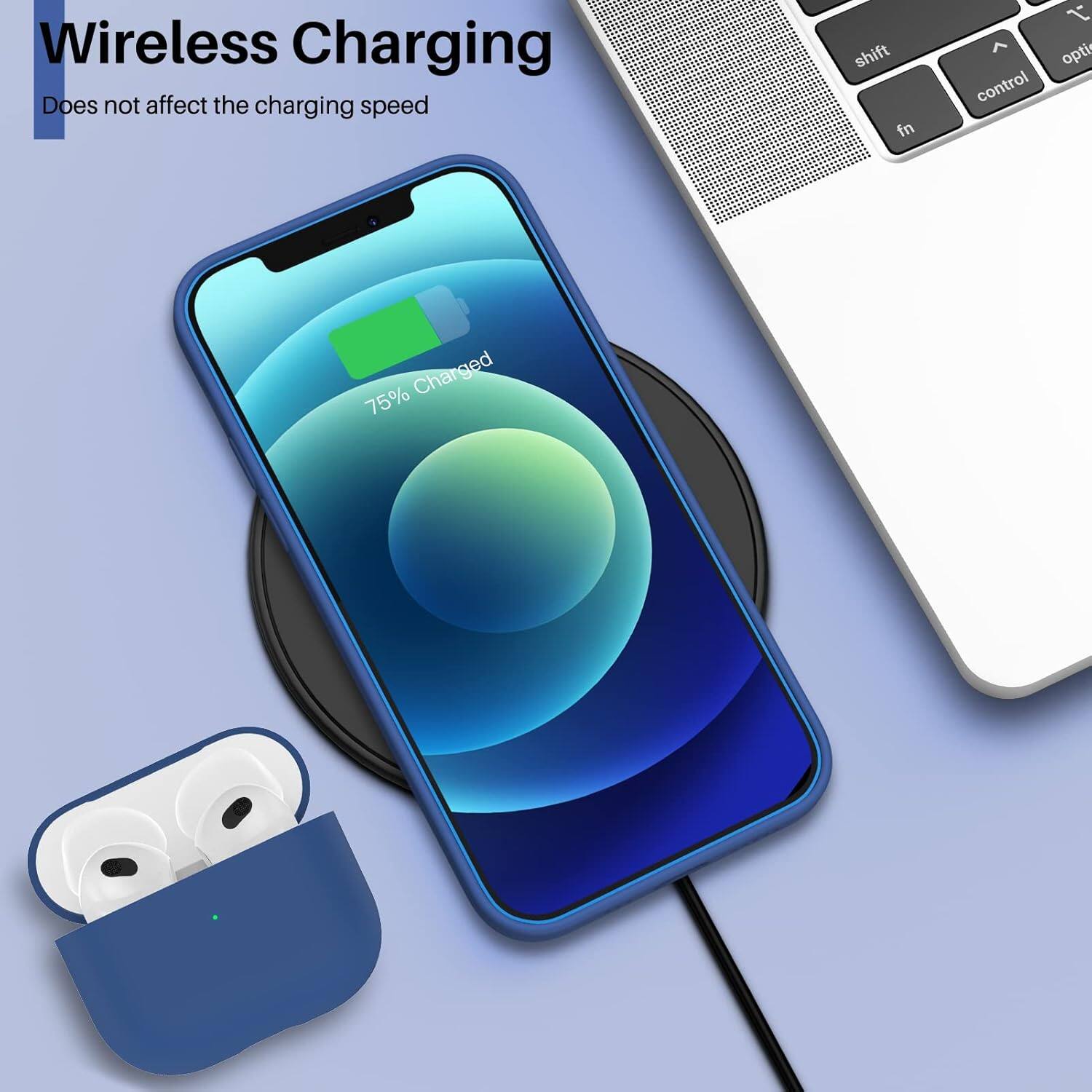 Wireless Charging Does not affect the charging speed Charged 75%