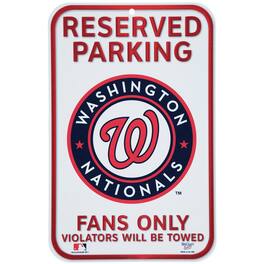 WinCraft - Washington Nationals 11'' x 17'' Indoor/Outdoor Sign - Multicolor