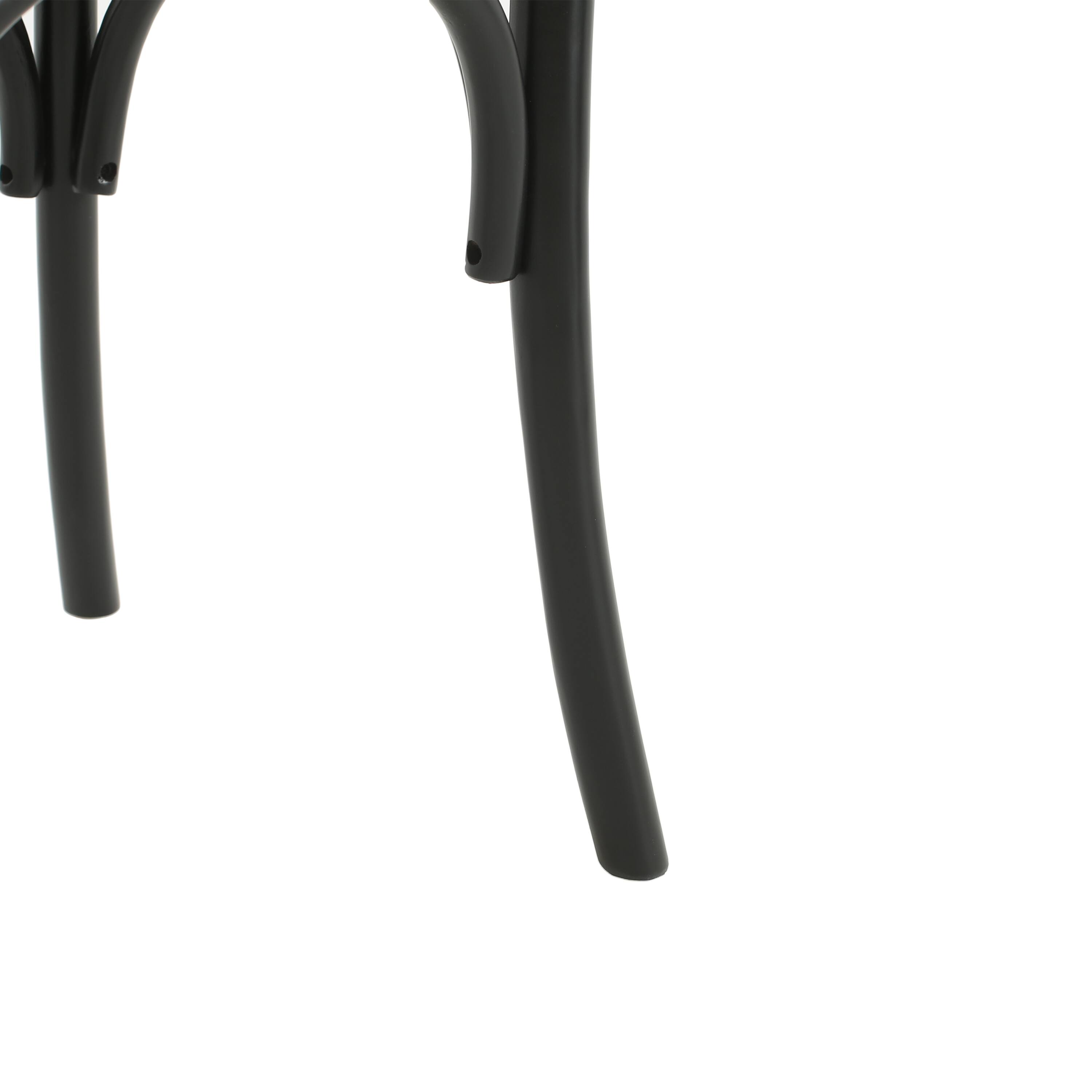 Alt View 7. Mondawe - Set of 2 Rattan and Birch Wood Dining Chairs - Light Brown.