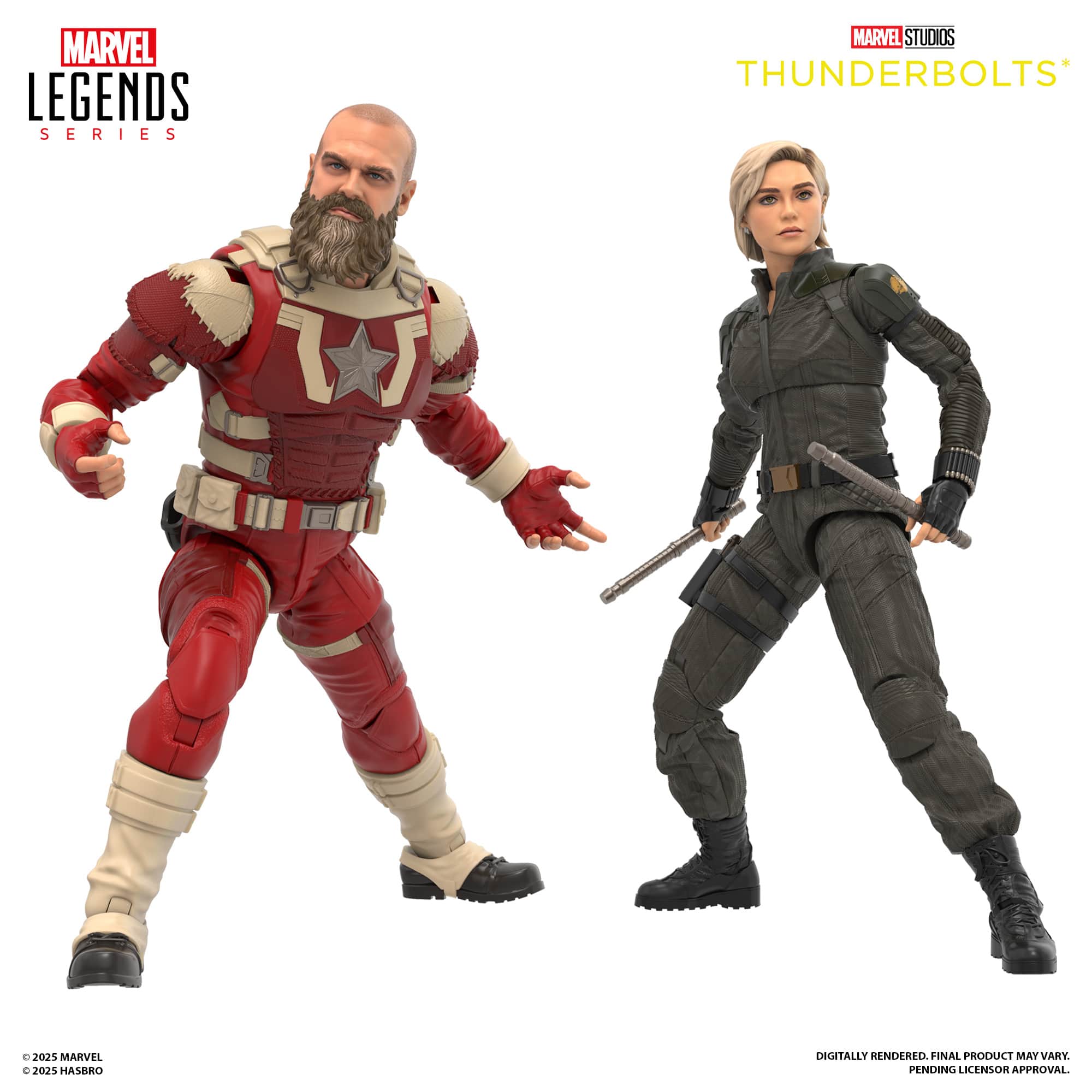 Marvel - Legends Series Yelena Belova and Red Guardian - Front_Zoom