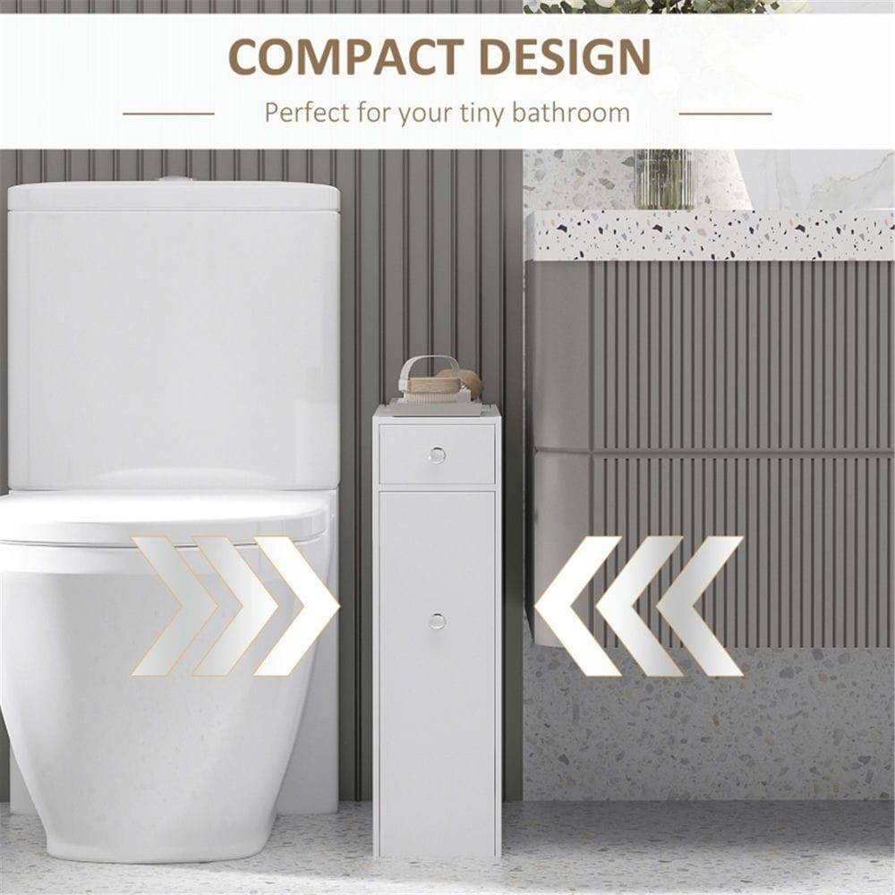 COMPACT DESIGN  
Perfect for your tiny bathroom
