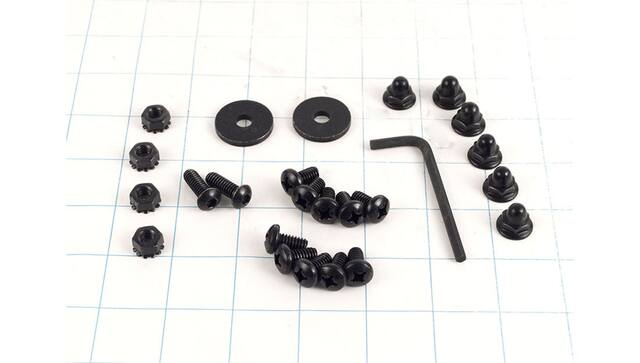 Front. Big Green Egg - Big Green Egg - BGE111340 HARDWARE PACK FOR NEST HANDLER handles.