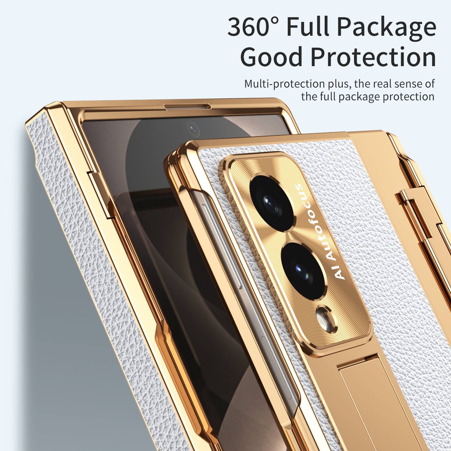360° Full Package  
Good Protection  
Multi-protection plus, the real sense of the full package protection  
AI Autofocus