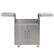 Angle. Coyote Outdoor Living - Coyote Outdoor Living cart for 30" C or SL-Series Grill - Stainless Steel.