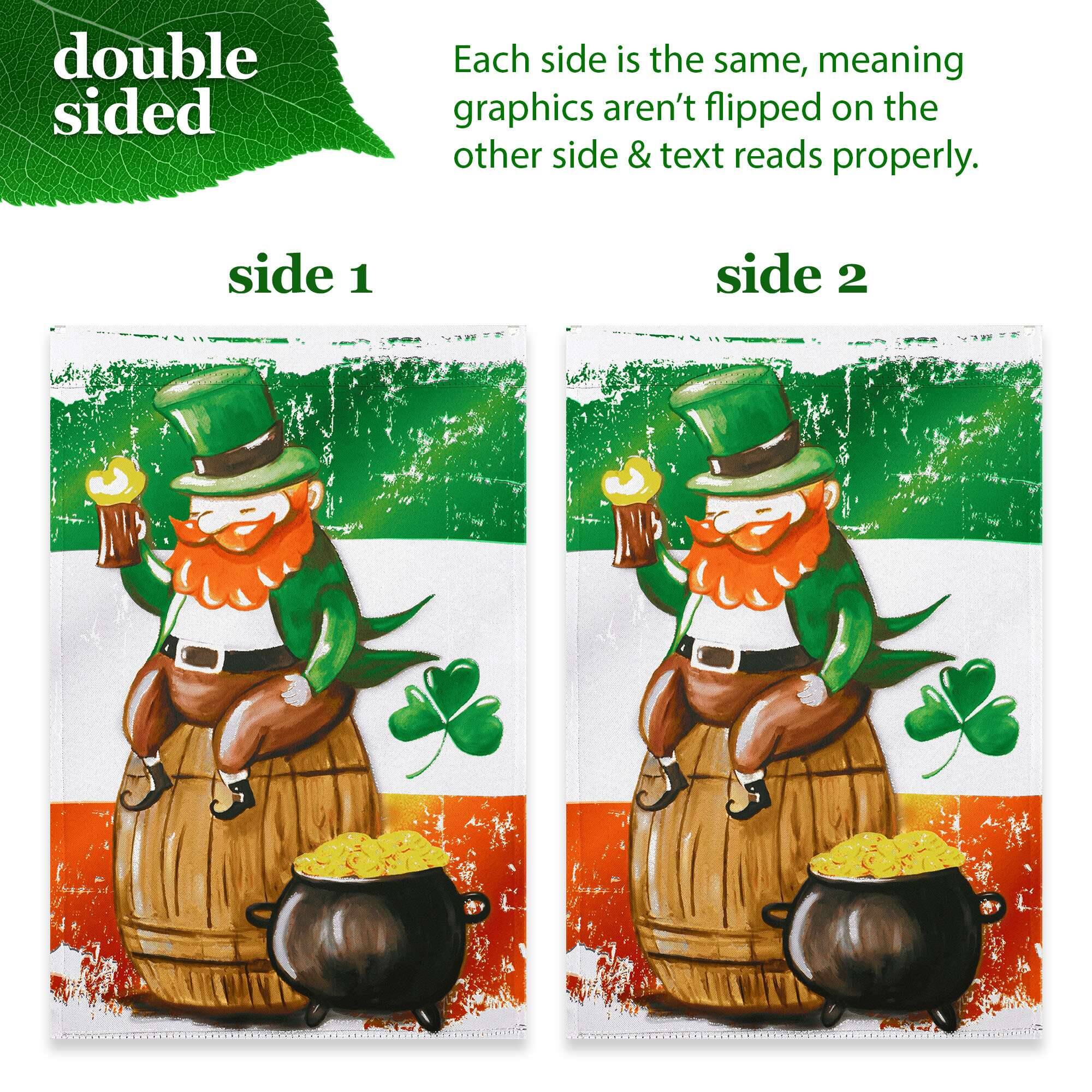 double sided

Each side is the same, meaning graphics aren't flipped on the other side & text reads properly.

side 1

side 2