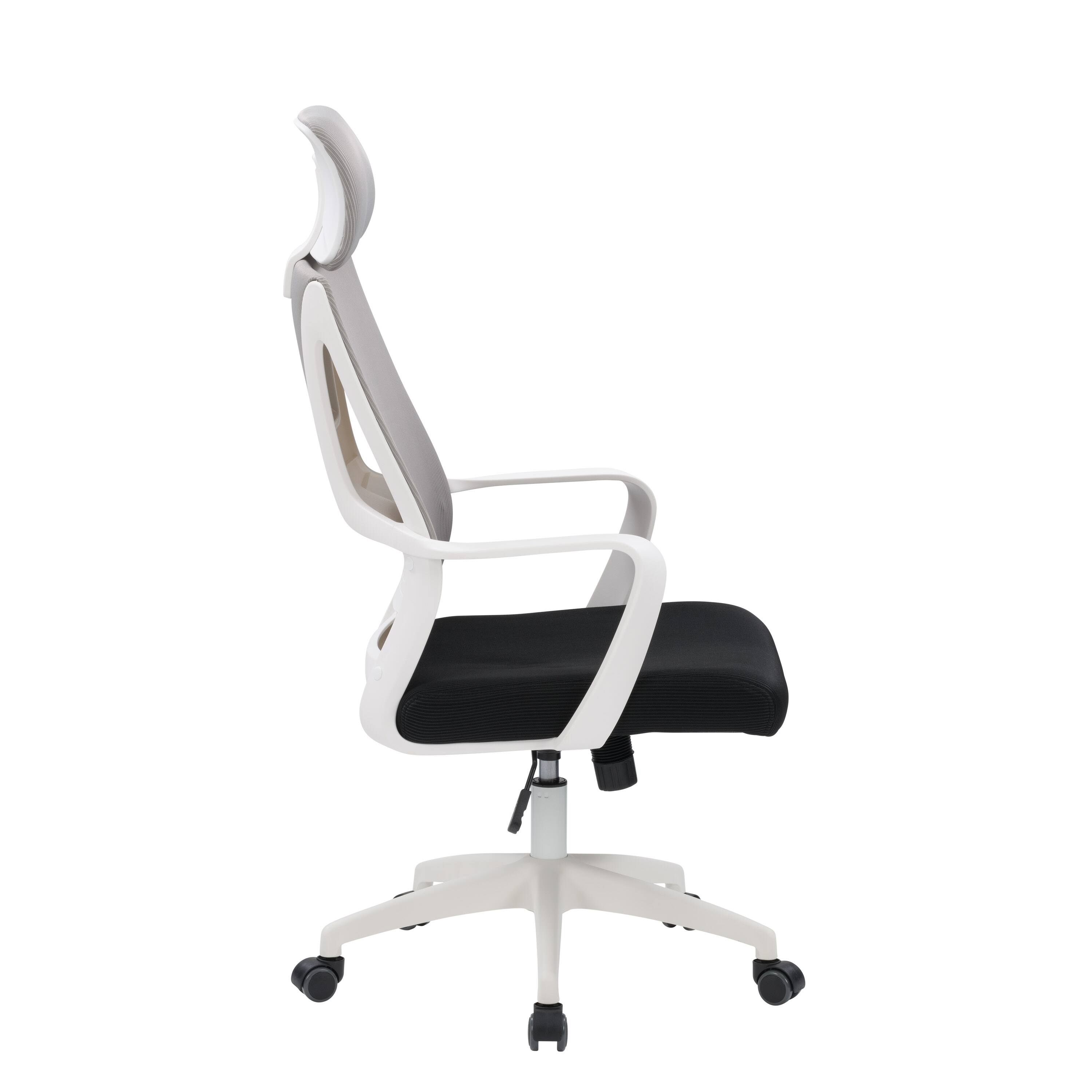 Alt View 12. CorLiving - Workspace Mesh Back Office Chair - Grey and Black.