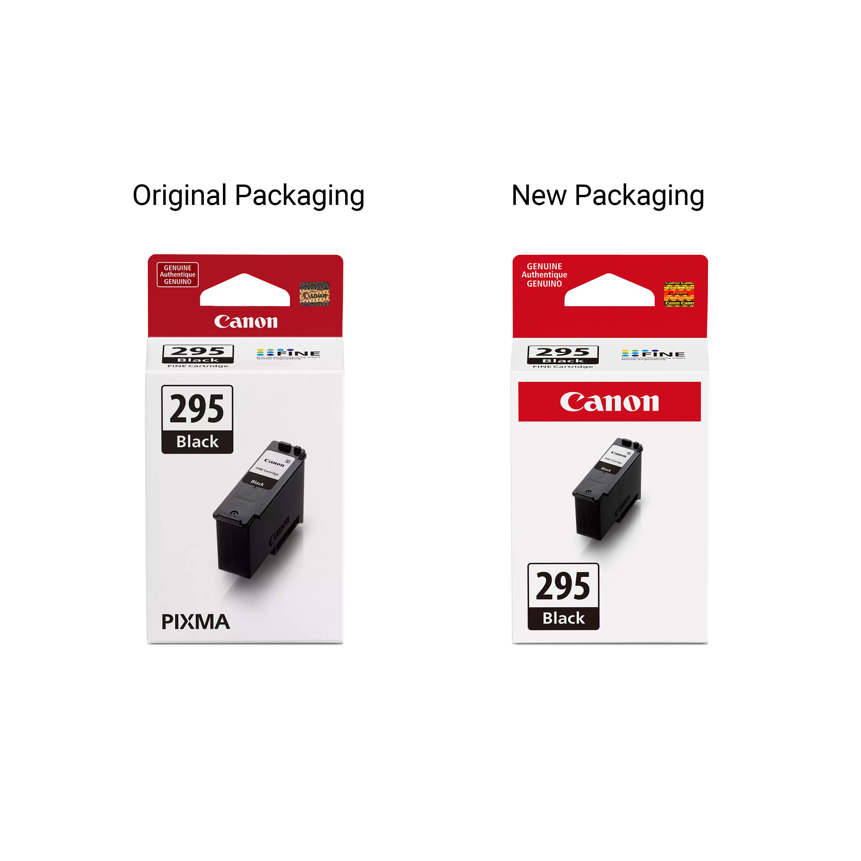 Original Packaging New Packaging GENUINE Authentique GENUINO - Canon 295 Black - Canon - PIXMA 295