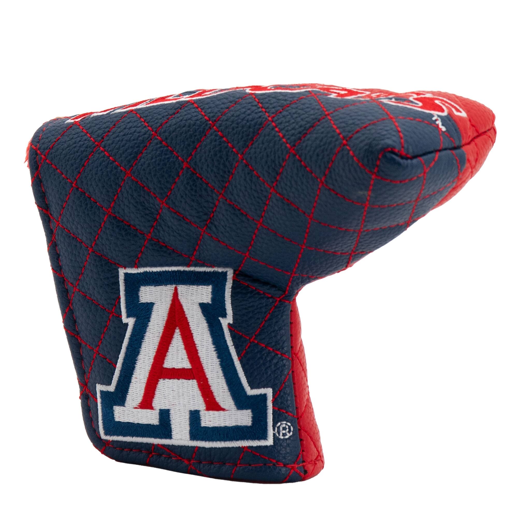 Alt View 2. Team Golf - Arizona Wildcats Quilted Blade Putter Cover - Multicolor.