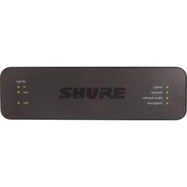 Shure - USB Audio Network Interface with Matrix Mixing - 1.6" Height x 5.5" Width x 5" Depth - Unknown