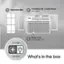 1 Washable Filter
2 Installation Kit: Curtain Panel (Left, Right)
3 Power Cord (Cord length: 72")
115 Volts
15 Amps
What's in the box
