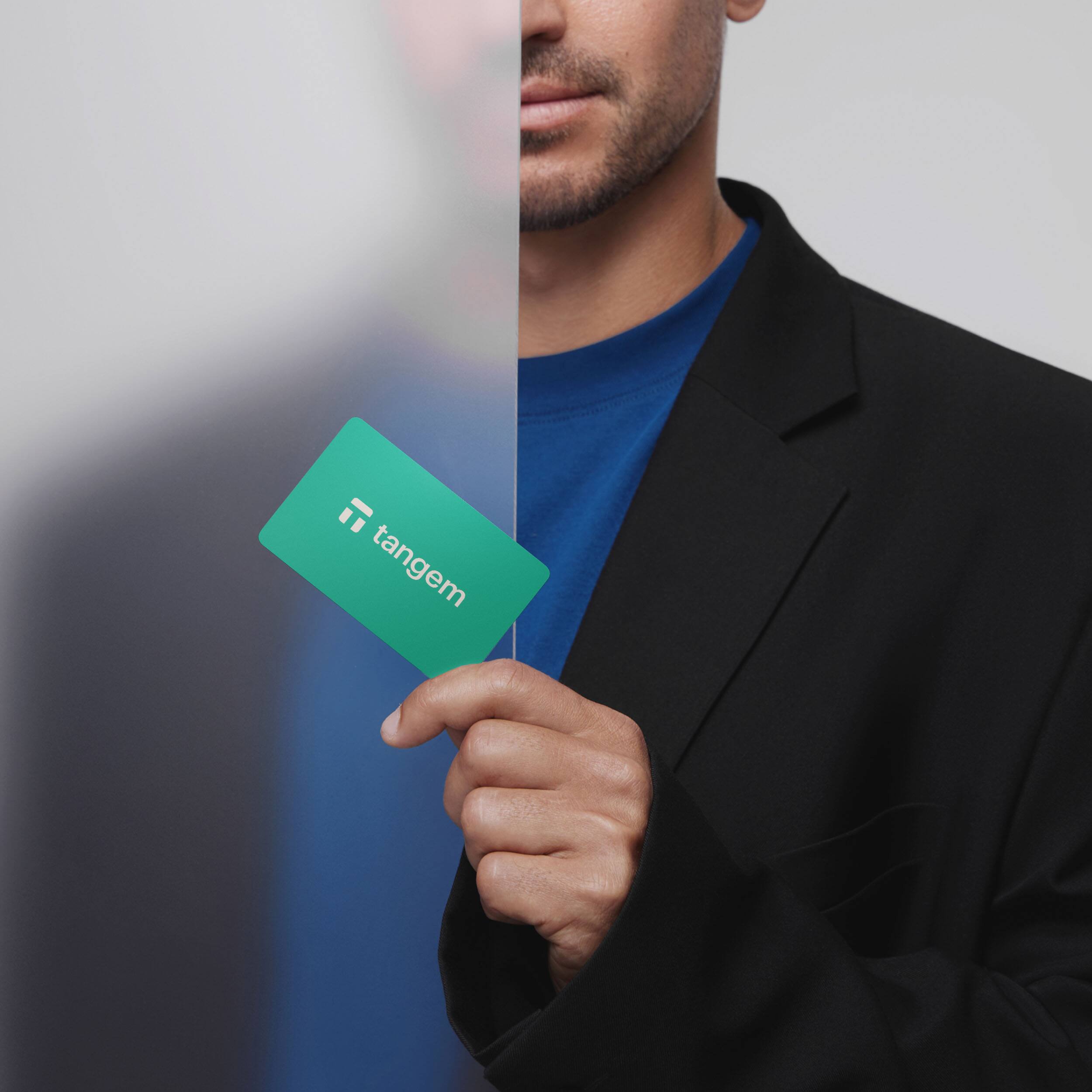 Alt View 4. Tangem - Tangem Wallet Electra Sea - 3 pack - Green.