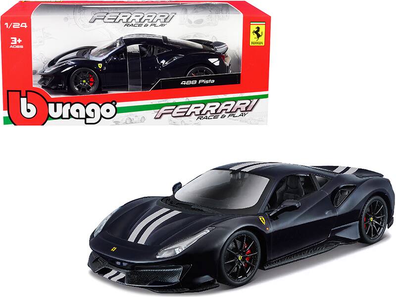 1/24  
FERRARI  
RACE & PLAY  
488 Pista  

3+ ACES  

b urago  
FERRARI  
RACE & PLAY