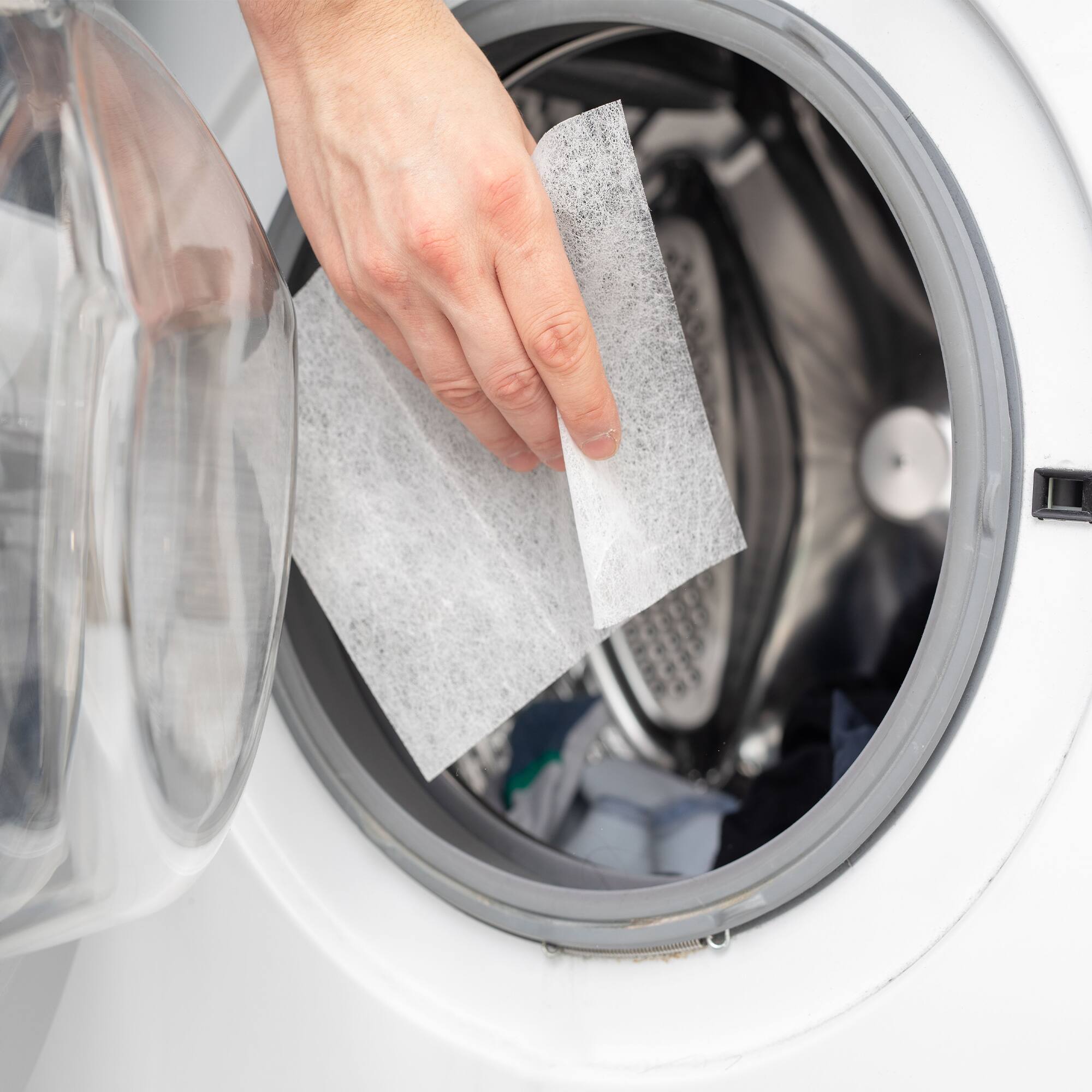 Angle. Pursonic - Natural Laundry Detergent Sheets ,Eco Friendly– Fresh Linen Scent.