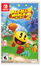 NINTENDO SWITCH, PAC-MAN WORLD 2, EVERYONE 10+ ENFANTS et ADULTES 10+, ESRB, BANDAI NAMCO