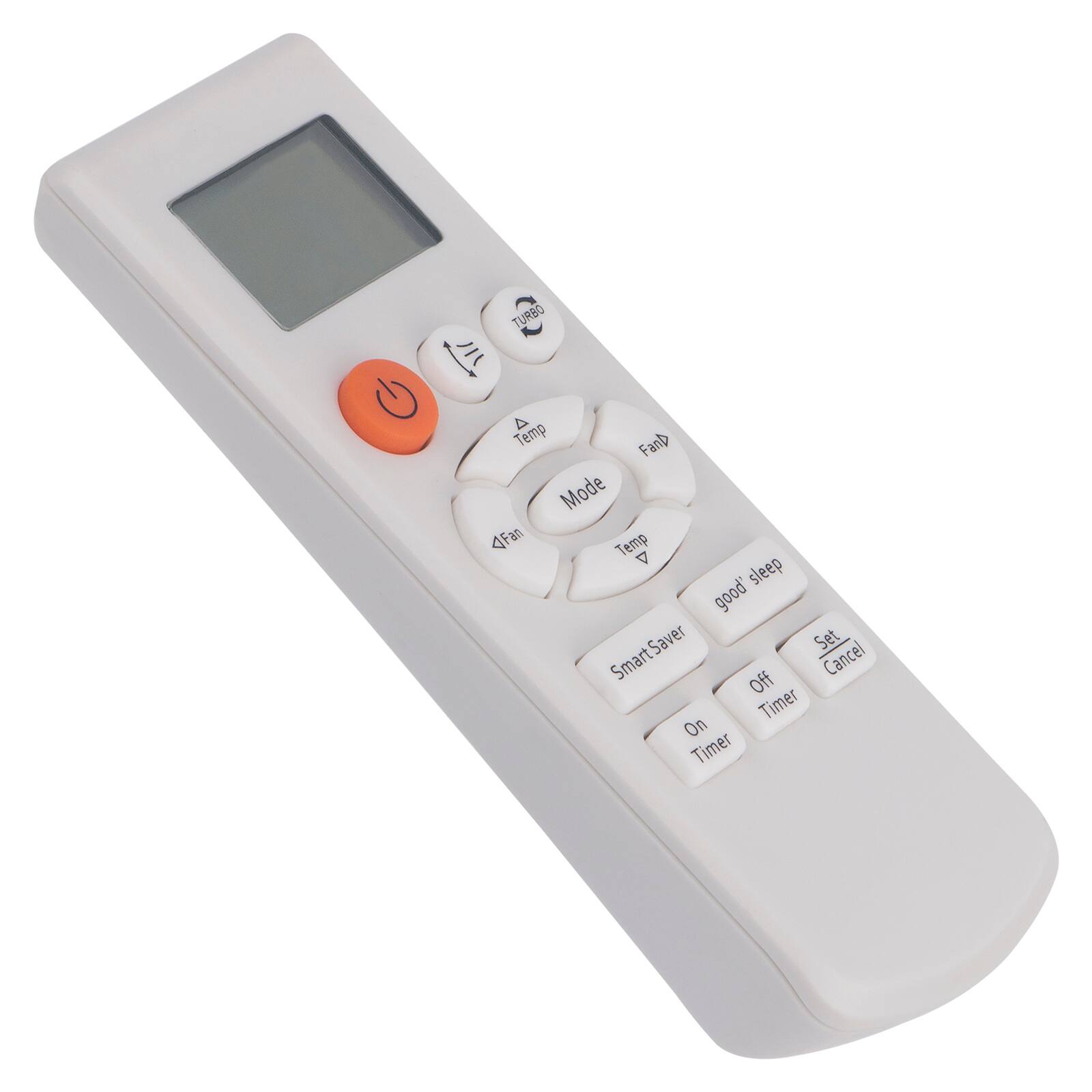 TURBO  
A  
Temp  
Fan  
Mode  
4  
Fan  
Temp  
A  
sleep  
good'  
SmartSaver  
Set  
Cancel  
Off  
Timer  
On  
Timer