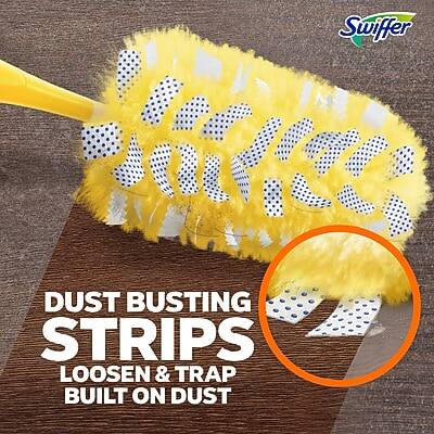 DUST BUSTING STRIPS  
LOOSEN & TRAP BUILT ON DUST