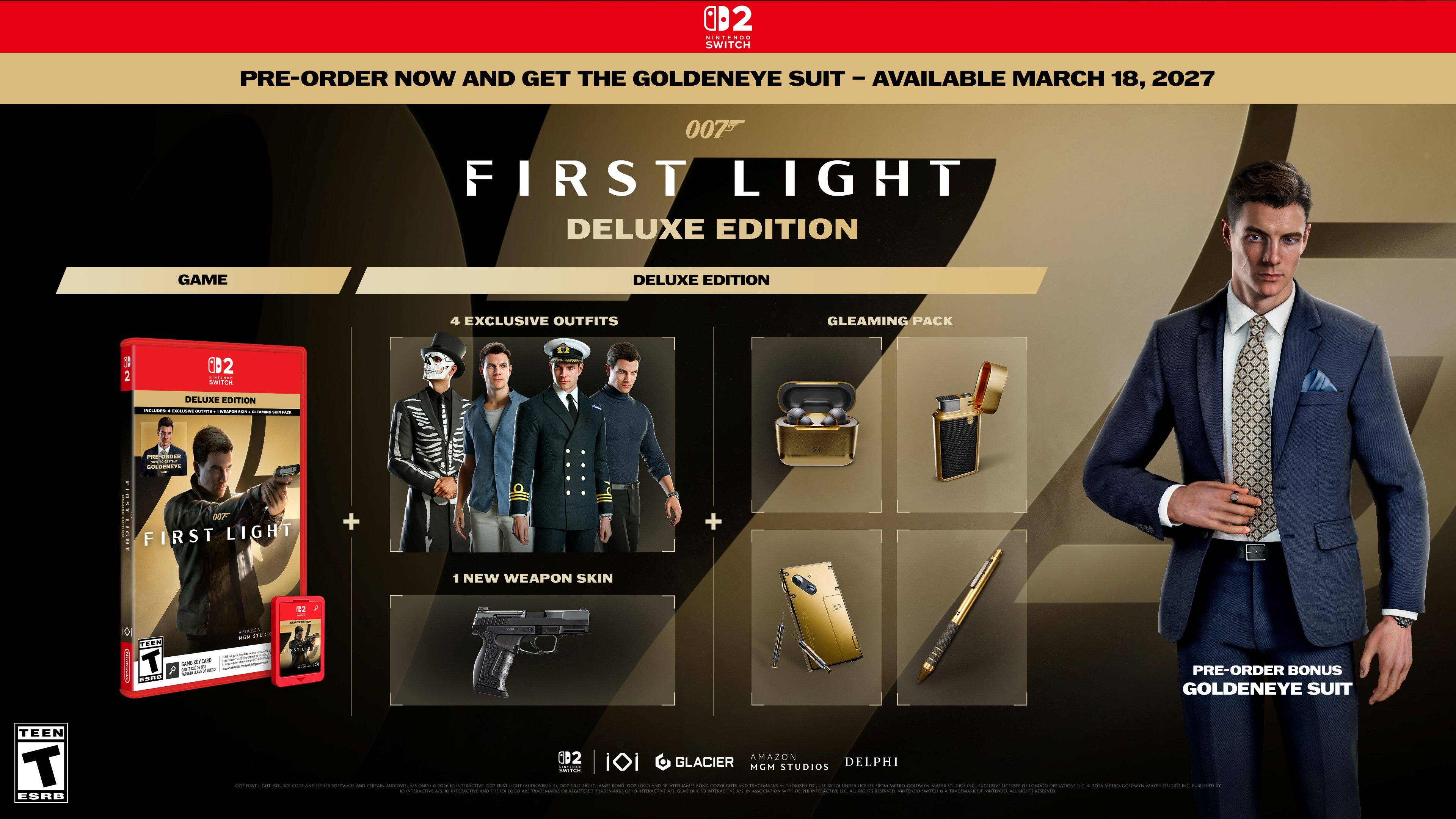 007 First Light Deluxe Edition Nintendo Switch 2 - Best Buy
